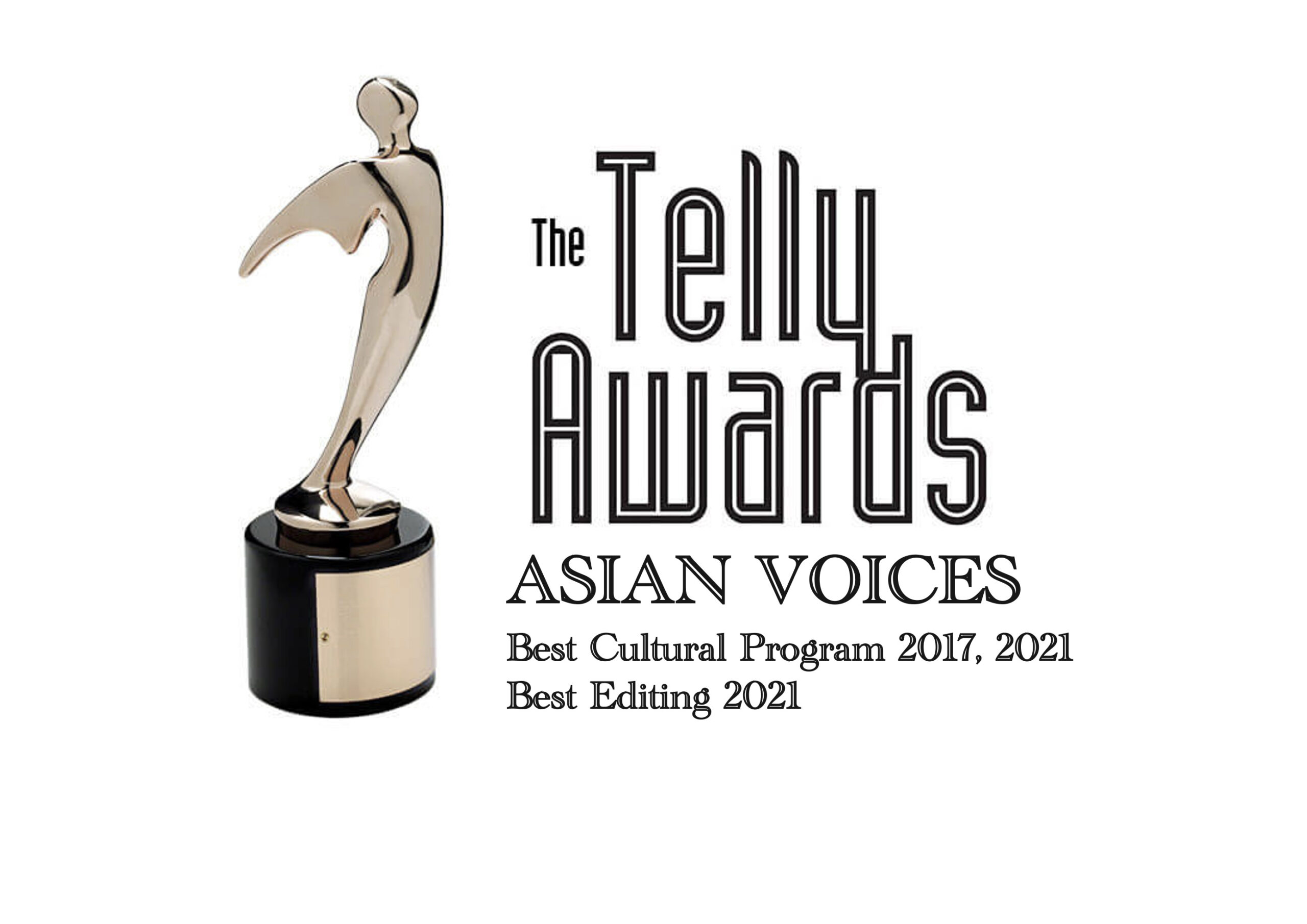 Asian Voices receives the Telly Awards 2017 and 2021